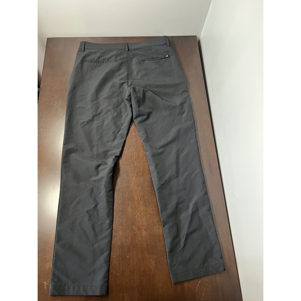 Banana Republic Mens Core Temp Slim Straight Chino Pants Black 32x30 - Picture 5 of 6
